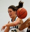 Illiana Christian's Erika Eenigenburg follows a loose ball 