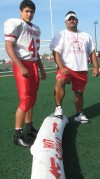 Devin Kludt, Ed Rael, Portage football