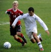 Portage's Alex Becker. Valparaiso's Yamen Atassi