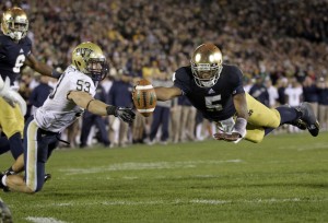 AL HAMNIK: Notre Dame future in good hands with QB Golson