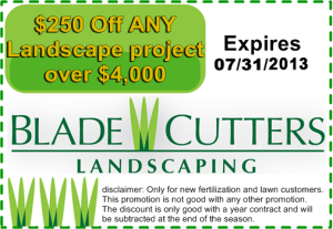 $250 Landscaping Service Coupon