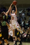 Crown Point's Courtney Kvachkoff shoots