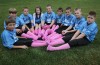 Team's pink socks would boot cancer