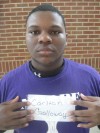 T.F. North football player Carlton Galloway
