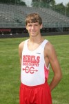 T.F. South runner Dylan Angell