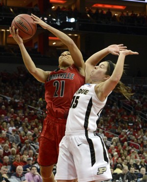 Louisville eliminates Purdue women in second round
