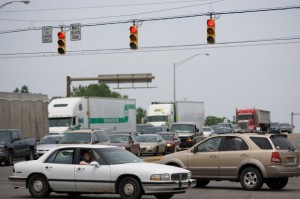Motorists seeing red over congested intersections in the region