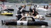 Cedar Lake cardboard boat race crews think out of box
