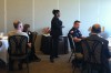 Vanessa Allen addresses Munster Rotary Club