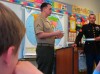 Marines salute St. Paul students