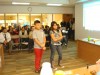 Lansing students demonstrate technology used in the classroom