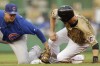 Pirates hand Cubs 11th straight loss with HBP
