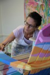 Artful chairs on display in town of Porter