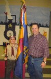 Cub Scout joins Miler's Club