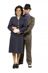 Robert Hunt and Caroline Kobylarz in "Guys and Dolls"