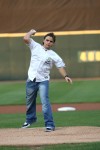 Jackson kin throw out first pitches
