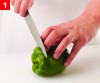 Cutting a pepper