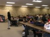 Athletes inspire sixth graders