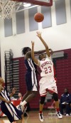 T.F. South's India Pierson, Thornridge's Brittany Wright