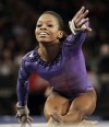 Gabrielle Douglas, competing