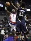 Prince-led Pistons beat Pacers in overtime