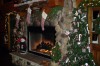 Northwoods Restaurant Awash in Holiday Decorations