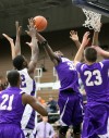 Hobart's Zoran Talley snags a rebound against Merrillville on Thursday night.