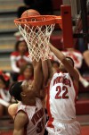 Homewood-Flossmoor senior Antonio Bishop and junior Thad Little