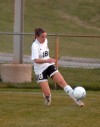 Griffith's Cynthia Mcinerney in the Lake Central soccer sectional
