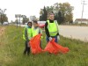 Bloom Trail students clean up stretch of U.S. 30