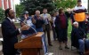 Postal workers rally for support in downtown Crown Point
