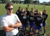 Highland's Gordon Walker and his soccer seniors