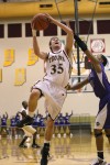 Chesterton's Nathan Apathy attempts a layup