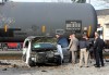 One dead, one injured in train/van crash in downtown Hobart