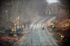 Train crash cleanup