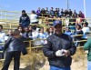 Students pitch in to clean up Jeorse Park Beach