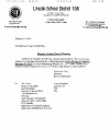 Lincoln School District 156 Meeting
