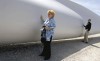 BP chief, politicians spin wind farm  