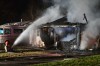 Fire takes life overnight