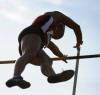 Portage's Mackenzie Barcelli was second in the pole vault