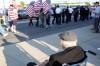 Local police, firefighters salute World War II veterans 