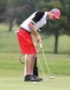 Lowell's Kyle Snyder putts