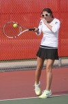 Portage No. 1 junior Mandy Haupt