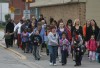 Students, parents walk to school for International Walk and Bike to School Day