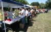 Food bank distributing produce