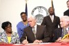 Governor spreads optimism for economic development