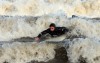 Surfing Lake Michigan