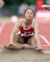 Portage's Jade McKnight, girls track