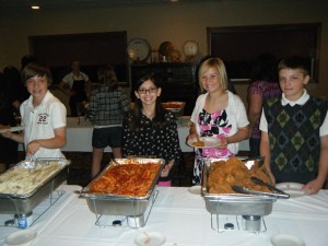 Jane Ball and Lincoln 5th graders master etiquette class
