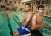 Swimming brothers Jose and Moises Mendoza